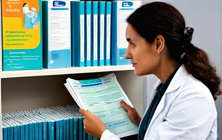 보건소에서의 영유아 예방접종 예약 - **Prompt:** A modern Italian woman, in her early 30s, is comfortably seated at a sleek wooden desk i...