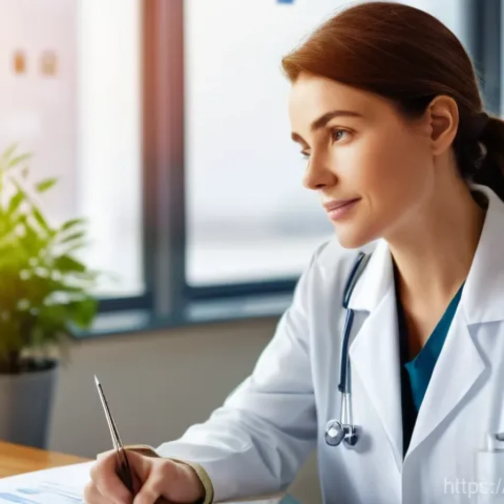 보건소에서 가능한 알레르기 진단 - **Prompt 1: The Trusting Consultation**
    A bright, well-lit scene inside a modern and inviting It...