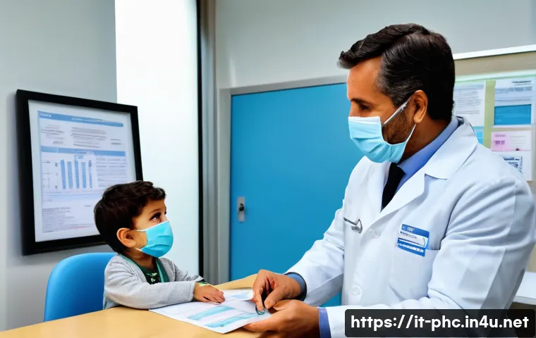 보건소에서의 독감 검사 관련 이미지 2