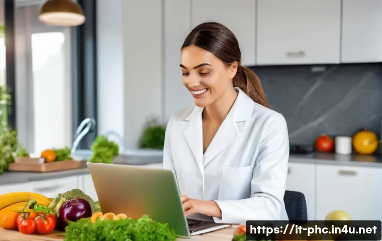 보건소에서 제공하는 비만 관리법 - A professional nutritionist consulting with an Italian adult woman in a modern clinic setting, discu...